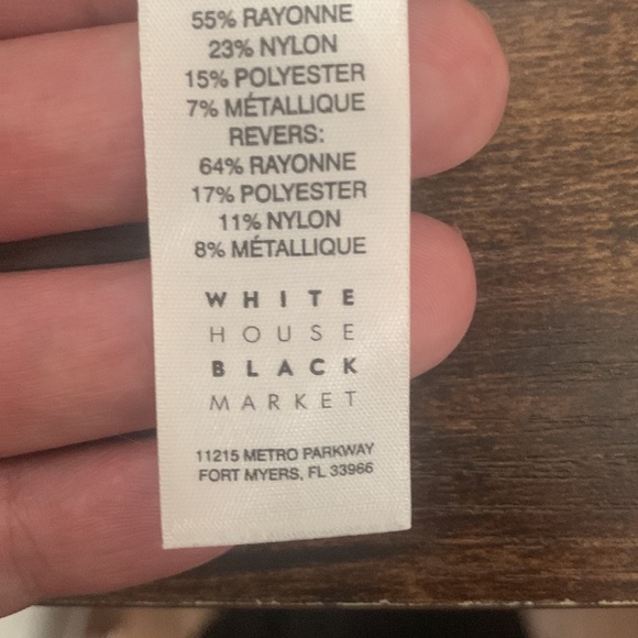 WHBM, Sz L, rose gold sweater with crochet stitch and frill detail. - Picture 9 of 9